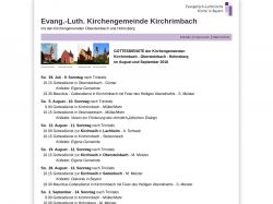 Foto von Evang.-Luth. Kirchengemeinde Kirchrimbach