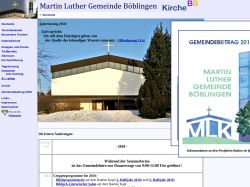 Foto von Evangelische Kirchengemeinde Böblingen Martin-Luther-Kirche Süd