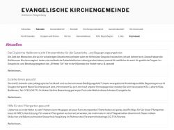 Foto von Evangelische Kirchengemeinde Klingenberg